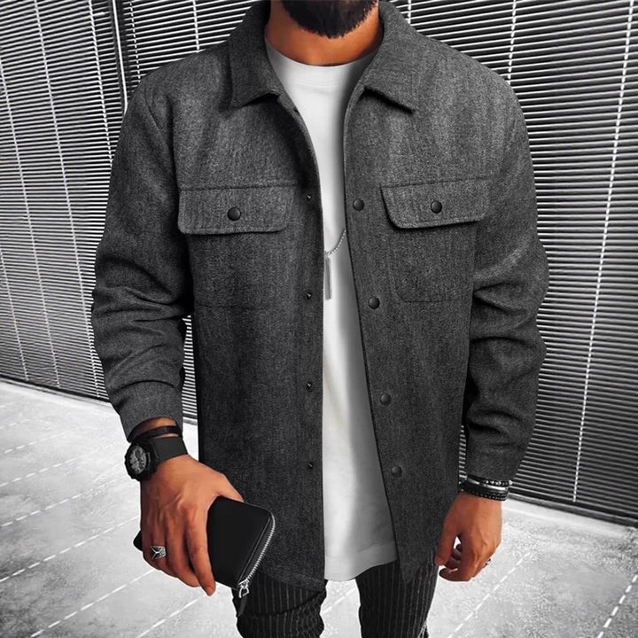 Herren Designer-Style Hemdjacke Echoarchiv