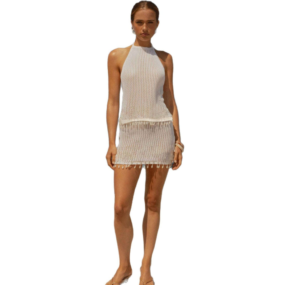 Damen Strandkleid mit Fransen Echo Archiv