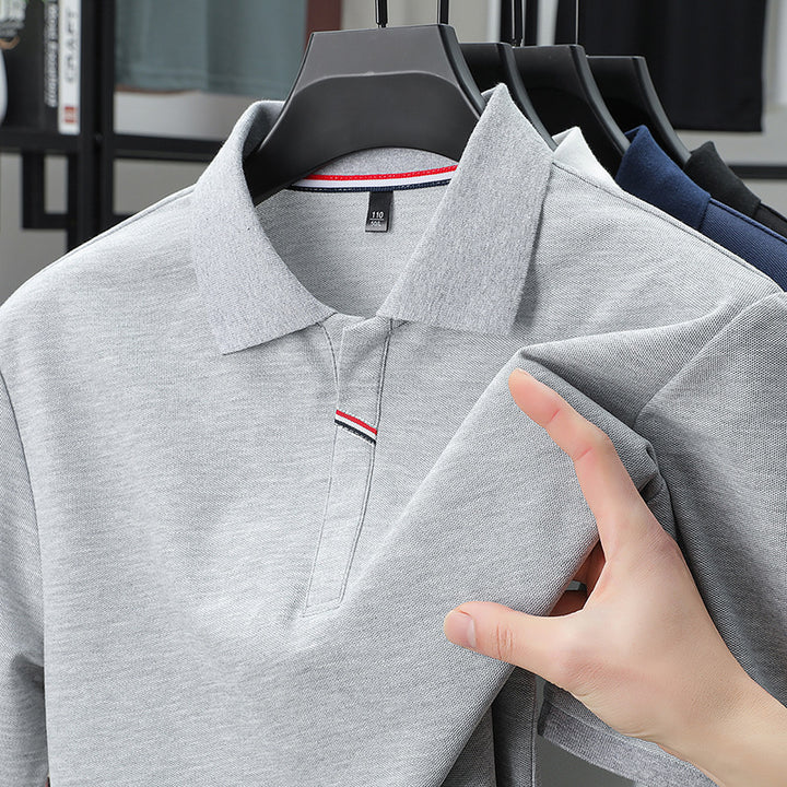 Herren Poloshirt mit atmungsaktiver Struktur und modernem Design Echoarchiv