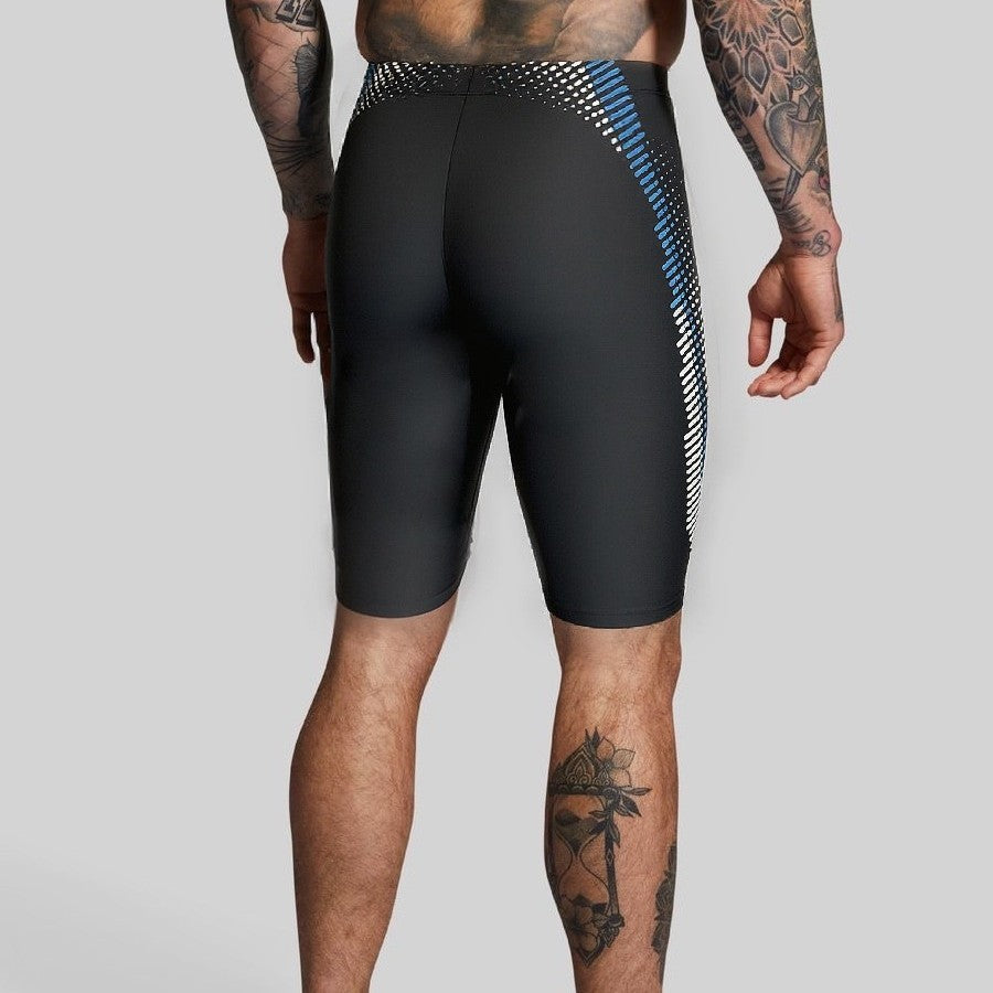 Herren Schwimmshorts mit kompressiver Passform und stylischen Designelementen Echo Archiv