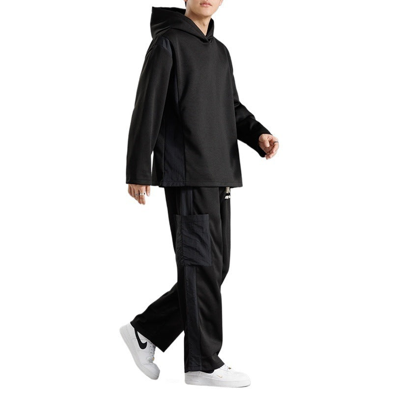 Herren lässiger Hoodie und Jogginghose Set Echoarchiv