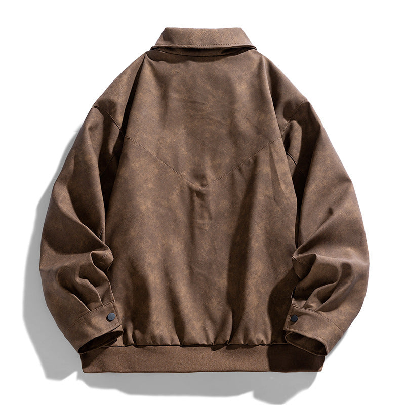Herren modische und bequeme Oversize-Jacke Echoarchiv