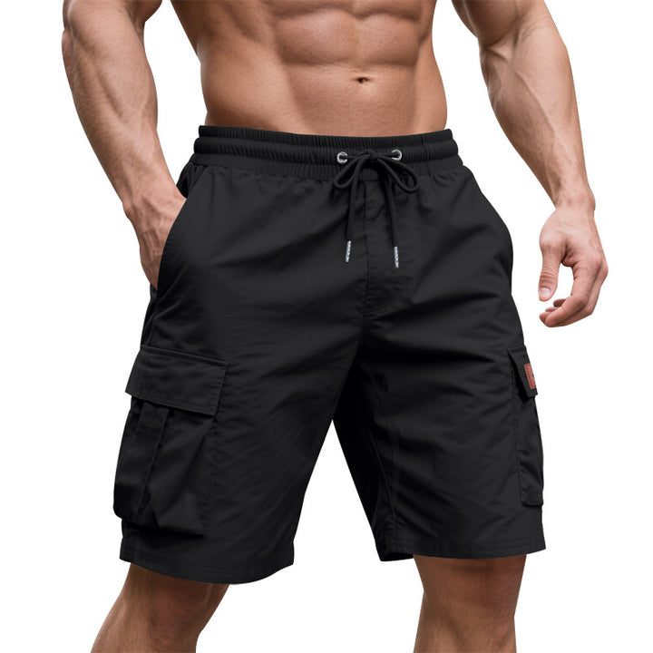 Herren Cargo-Shorts mit mehreren praktischen Taschen und elastischem Bund Echoarchiv