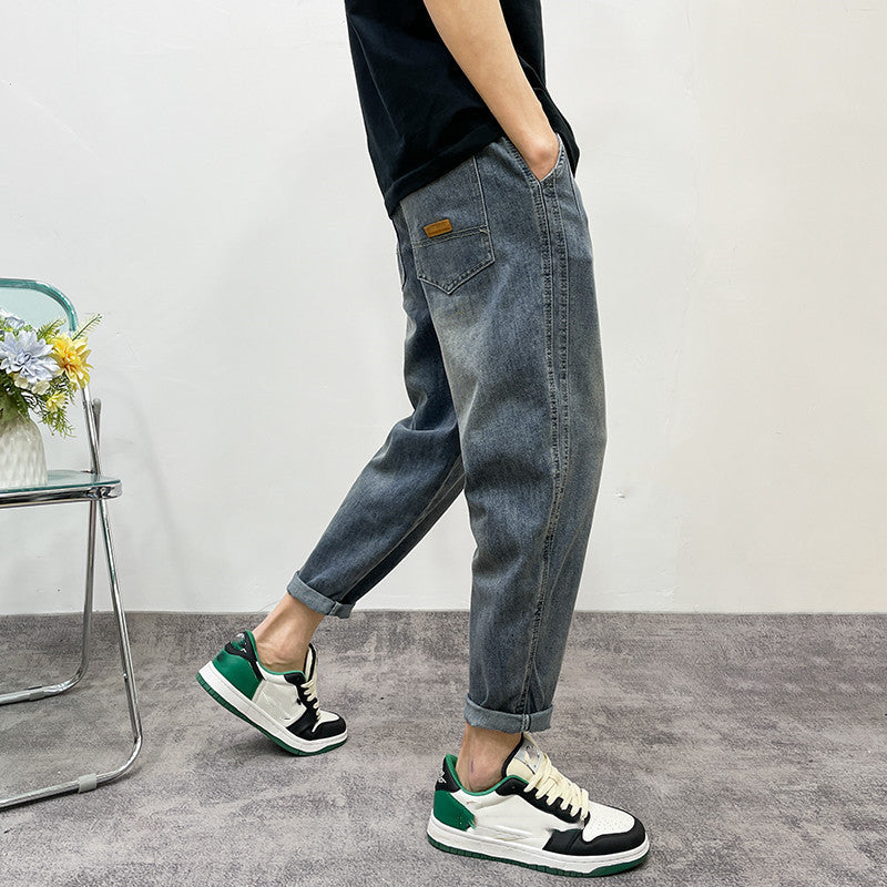 Herren Lässige Denim-Hose Echoarchiv