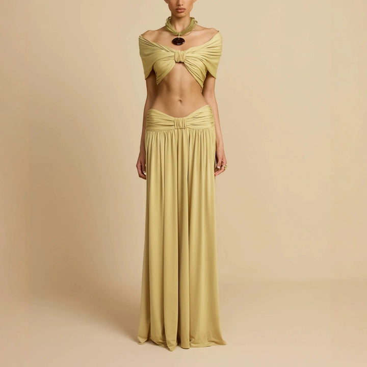 Damen Elegantes Maxikleid mit innovativem Knotted-Design Echo Archiv
