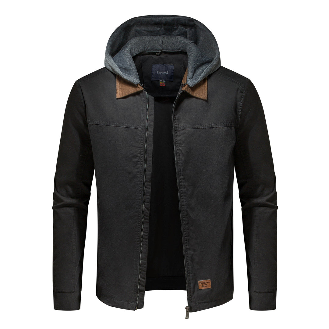 Herren Utility-Jacke mit abnehmbarem Hoodie Echoarchiv