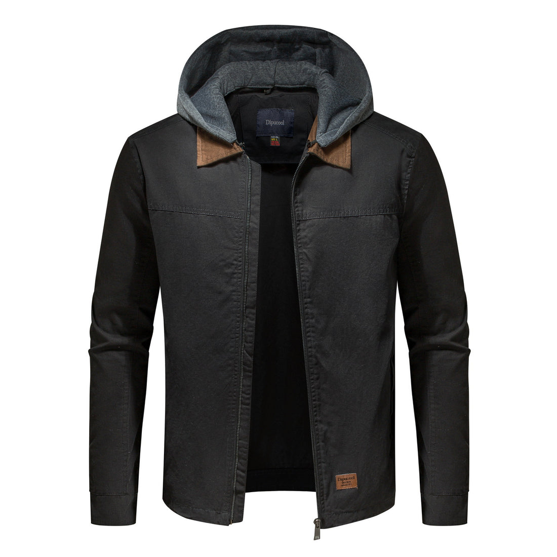 Herren Utility-Jacke mit abnehmbarem Hoodie – Taviero