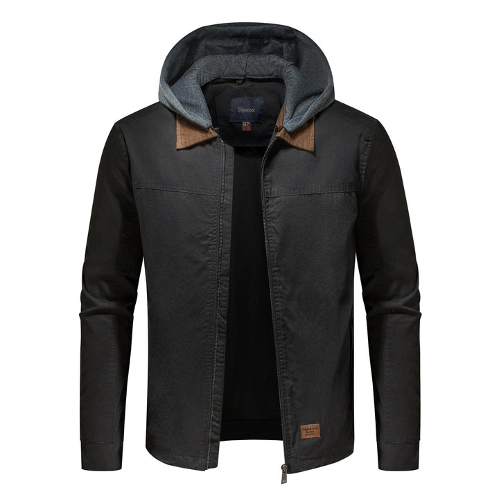 Herren Utility-Jacke mit abnehmbarem Hoodie Echoarchiv