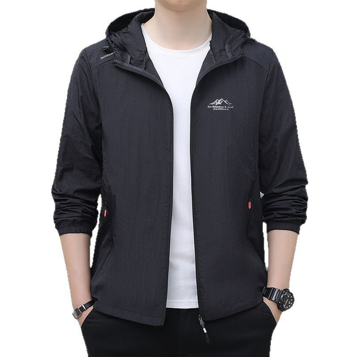 Herren Leichte Windjacke Echo Archiv
