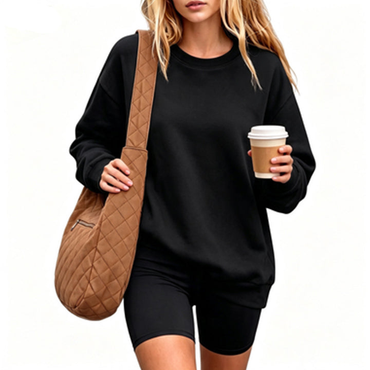 Damen Bequemer Oversized Sweatshirt Echoarchiv