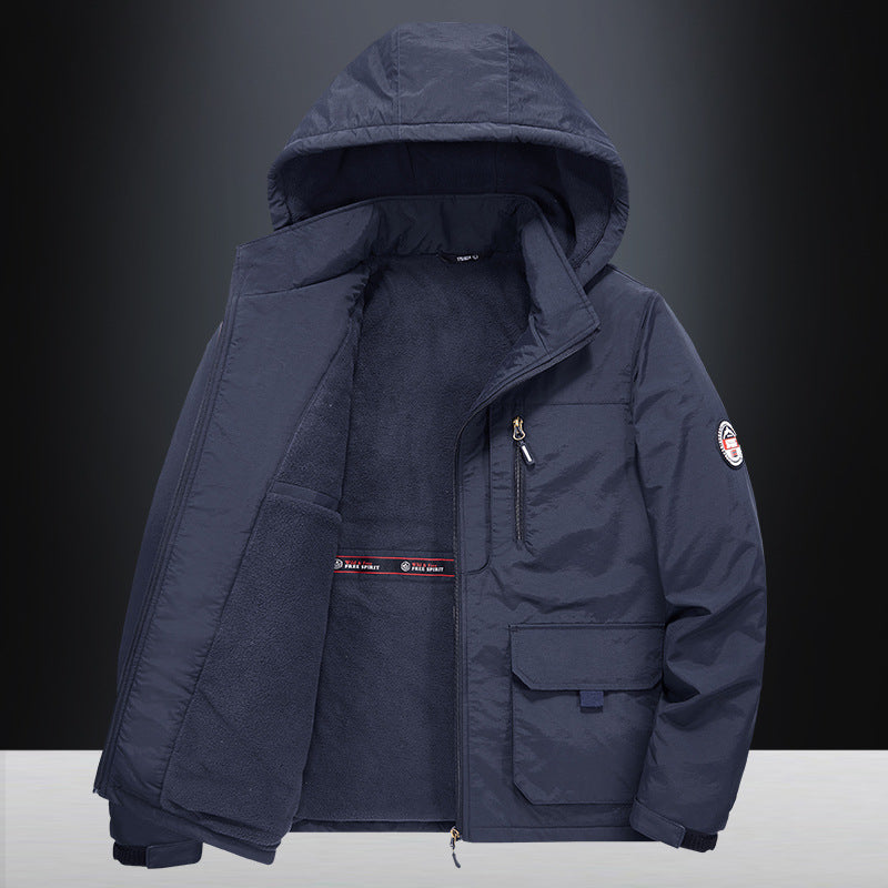 Herren Technische Übergangsjacke mit Fleece-Innenfutter Echo Archiv