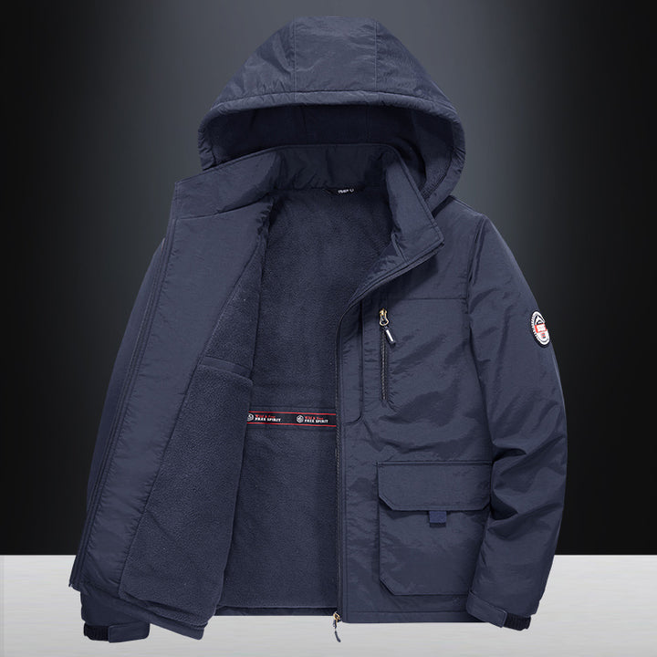Herren Technische Übergangsjacke mit Fleece-Innenfutter Echo Archiv