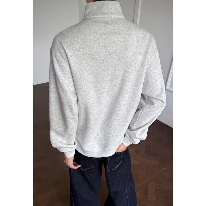 Herren Sport Sweatshirt mit Stehkragen Echo Archive