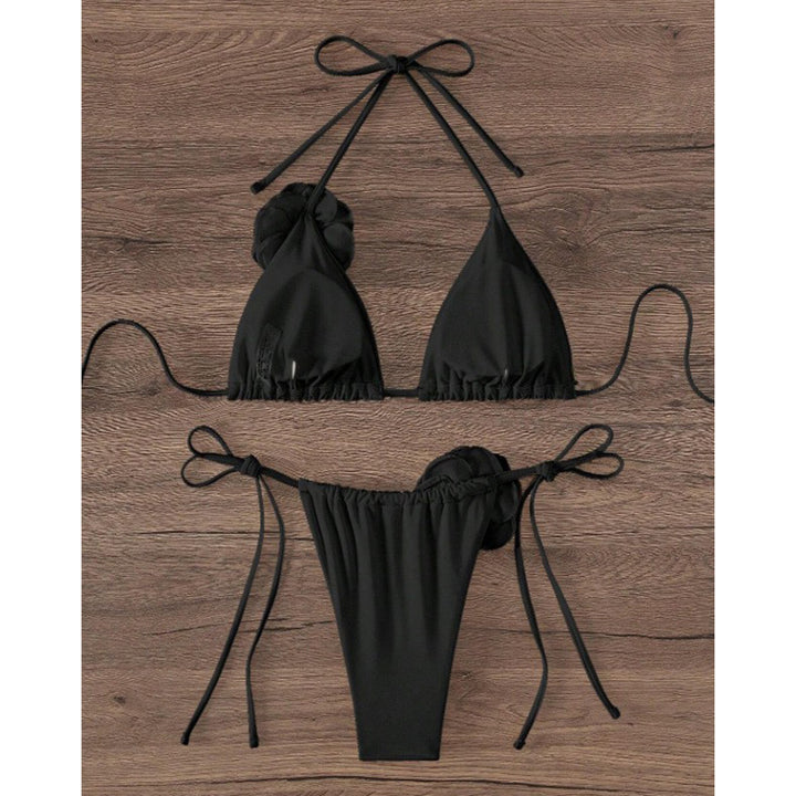 Damen Bikini-Set mit verspieltem Blumenmotiv Echo Archiv
