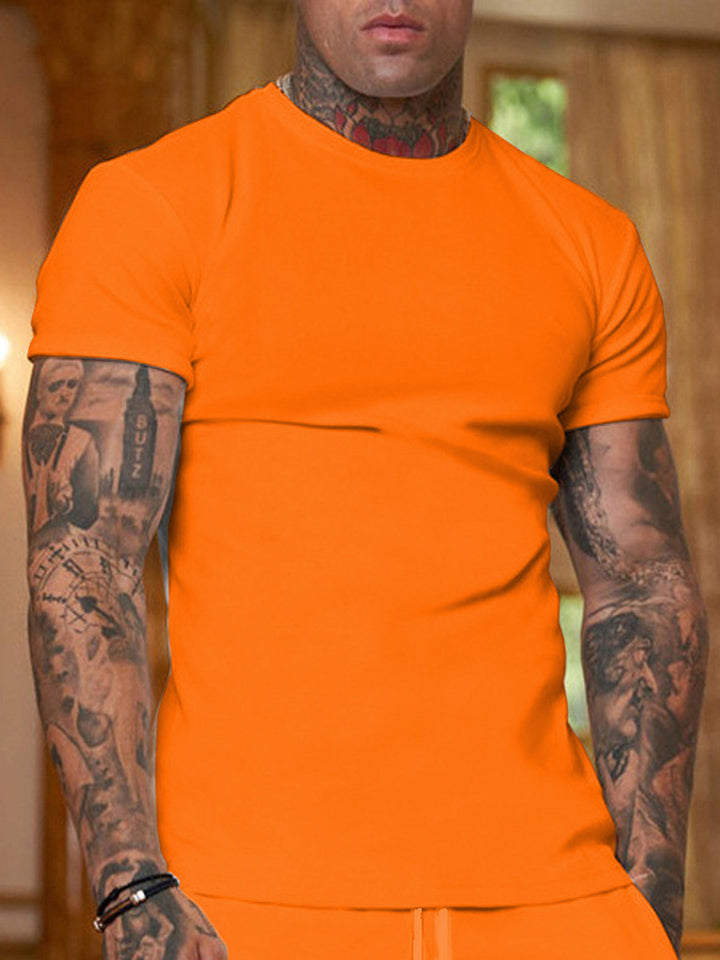 Herren körperbetontes T-Shirt Echoarchiv