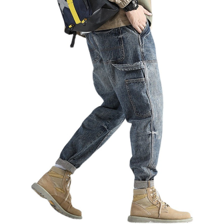 Herren Modische Cargo-Hose mit praktischen Taschen Echoarchiv