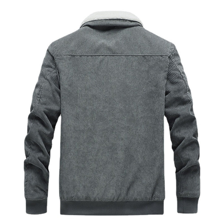 Herren Lässige Steppjacke mit Teddyfutter Echo Archiv