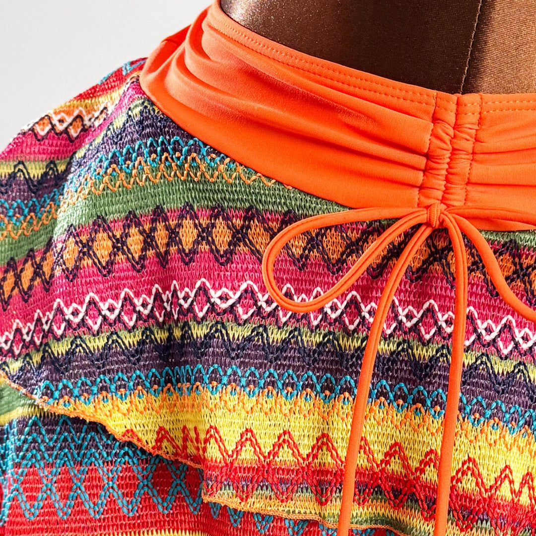 Damen Bikini mit trendigem Allover-Muster Echo Archiv