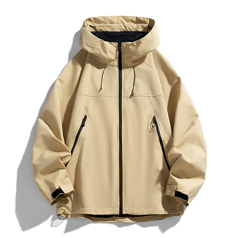 Herren Atmungsaktive Wind- und Wasserabweisende Outdoor-Jacke Echo Archive