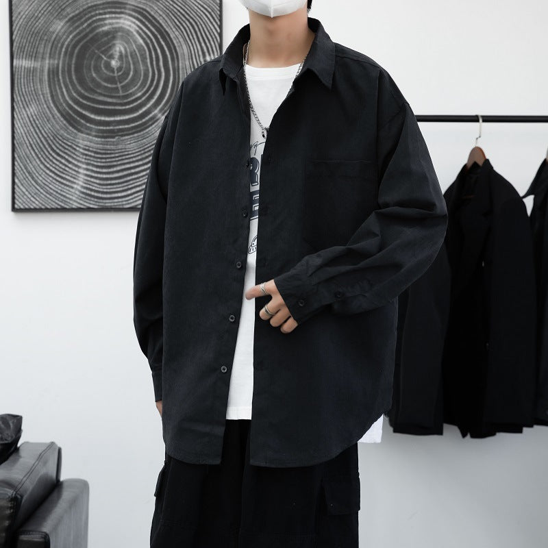 Herren Overshirt aus lässigem Baumwollstoff mit praktischer Brusttasche Echoarchiv
