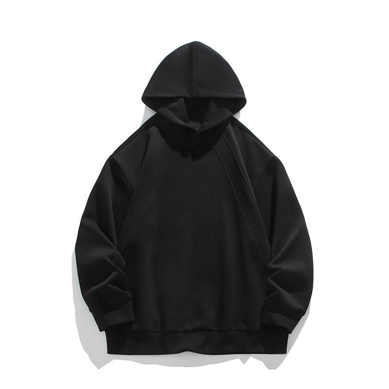 Herren Oversize-Kapuzenpullover mit Raglannähten und minimalistischem Streetwear-Design Echo Archiv