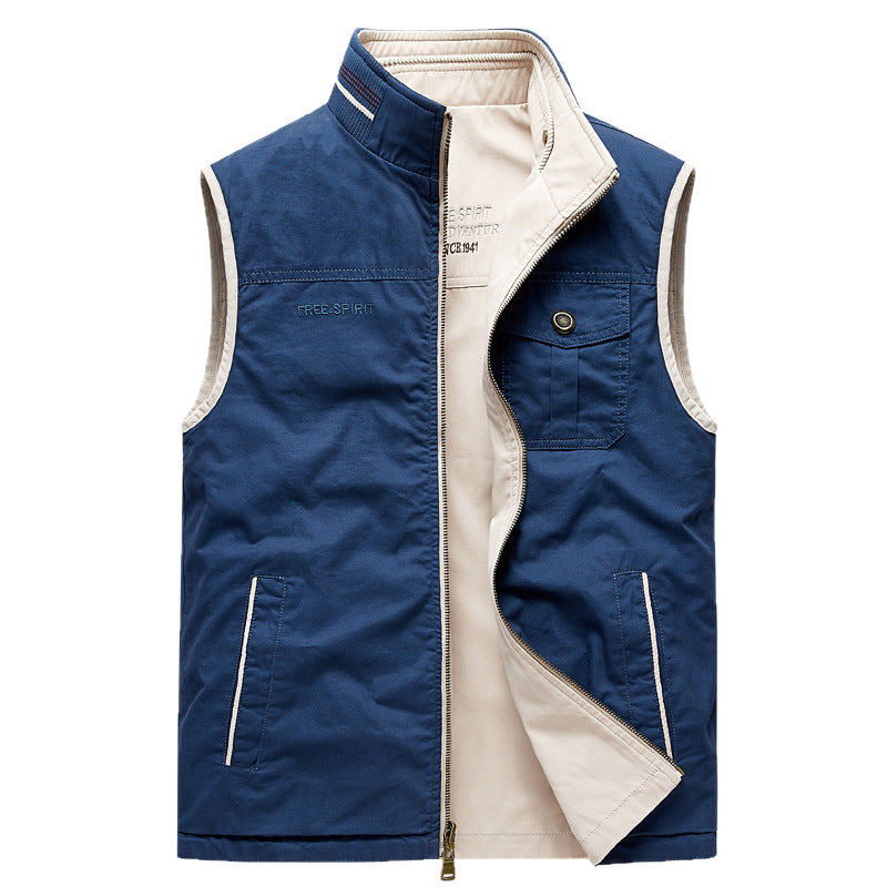Herren Praktische Outdoor-Weste Echo Archiv
