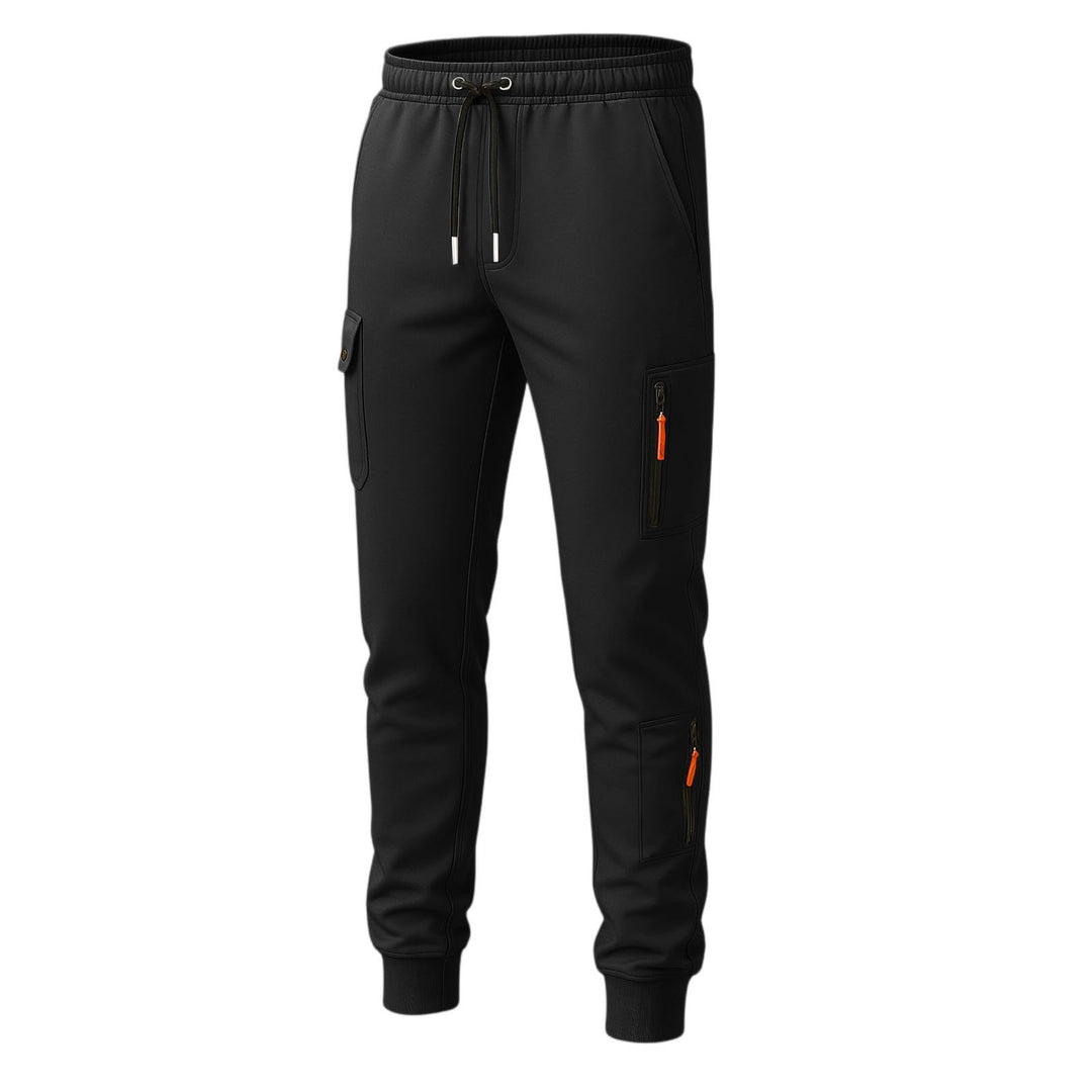 Herren funktionale Cargo-Jogginghose mit Taschen Echoarchiv
