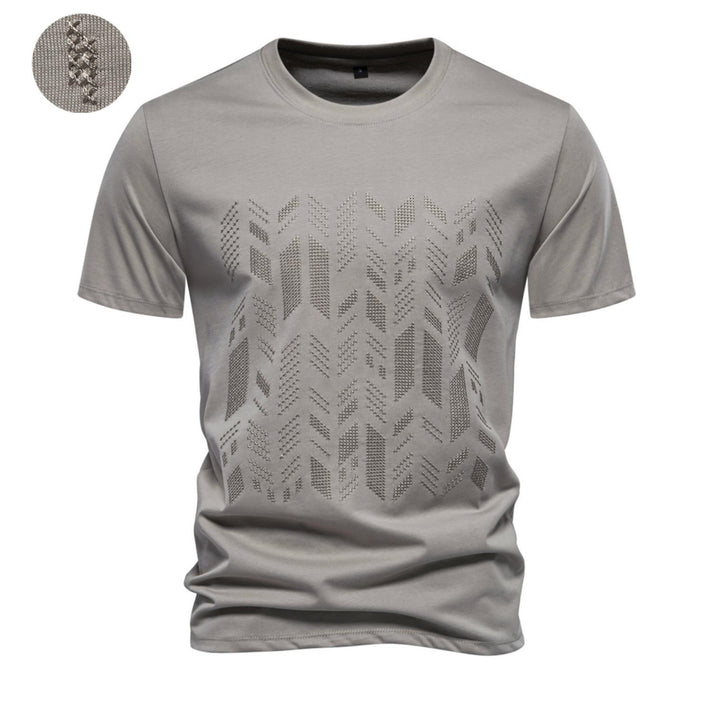 Herren T-Shirt mit innovativem Strukturdesign Echoarchiv