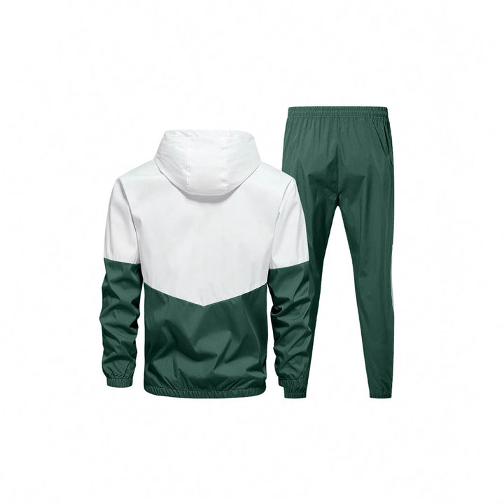 Herren Sportanzug mit atmungsaktiver Jacke und elastischen Jogginghosen Echoarchiv