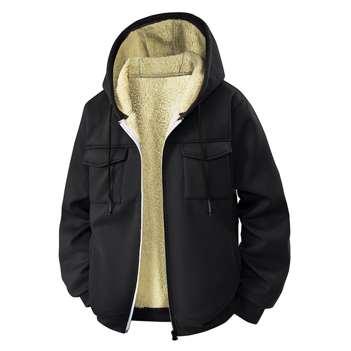 Herren Bequeme Kapuzenjacke Echo Archiv