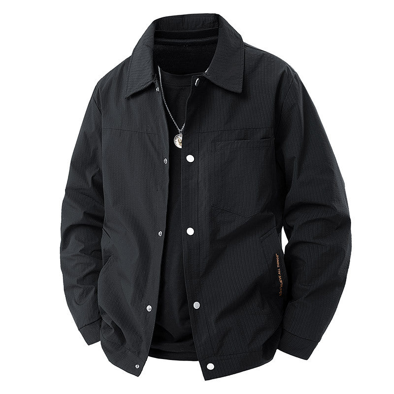 Herren lässige Freizeitjacke Echo Archiv