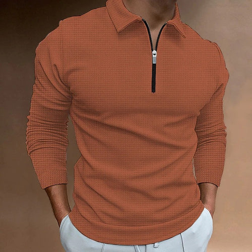 Herren Stehkragen Poloshirt Echoarchiv