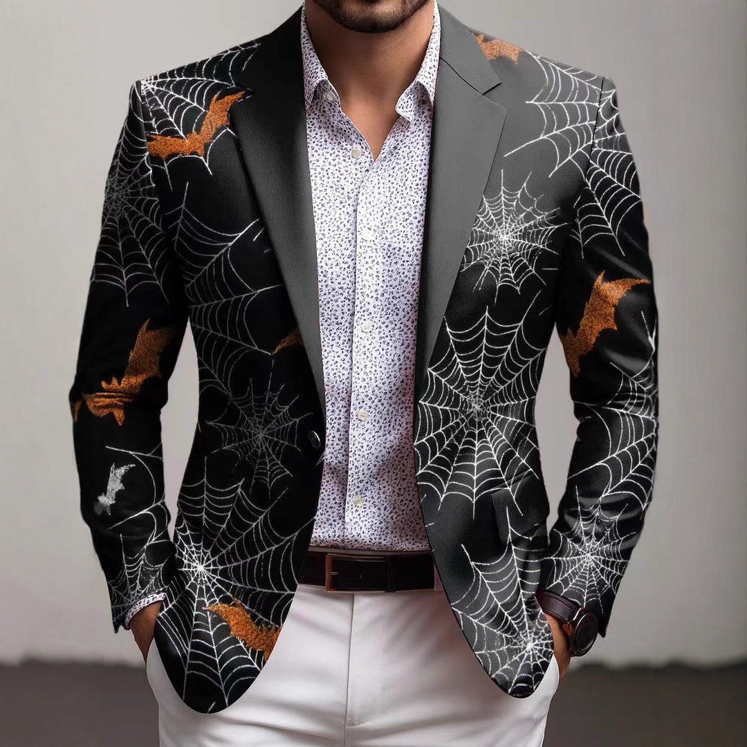 Herren Kreativer Einstecktuch-Blazer Echoarchiv