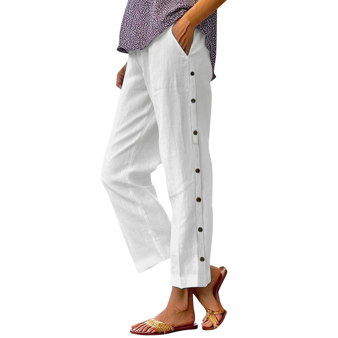 Damen Luftige Leinenhose Echo Archiv