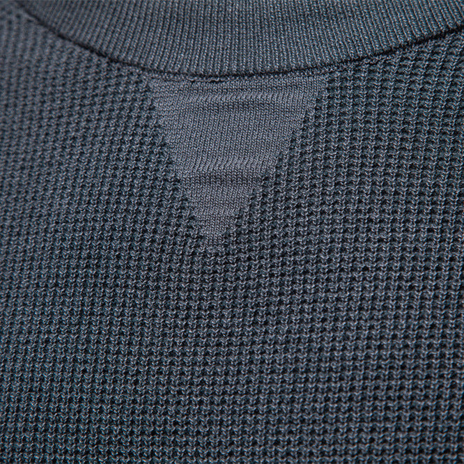 Herren Strickpullover mit innovativem Strukturmuster und Rundhalsausschnitt Echoarchiv
