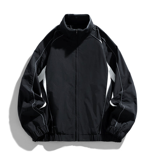 Herren Leichte Sportjacke mit Stehkragen Echo Archiv