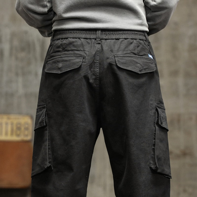 Herren Cargo-Joggerhose mit Utility-Taschen und elastischen Bündchen Echo Archiv