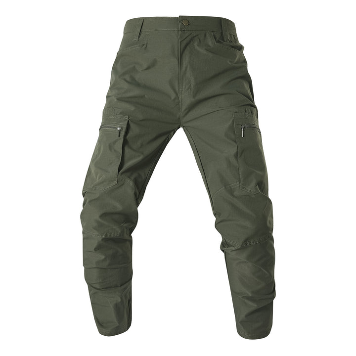 Herren multifunctionale Outdoor-Hose mit verstellbaren Knöchelbündchen und zahlreichen Taschen Echoarchiv