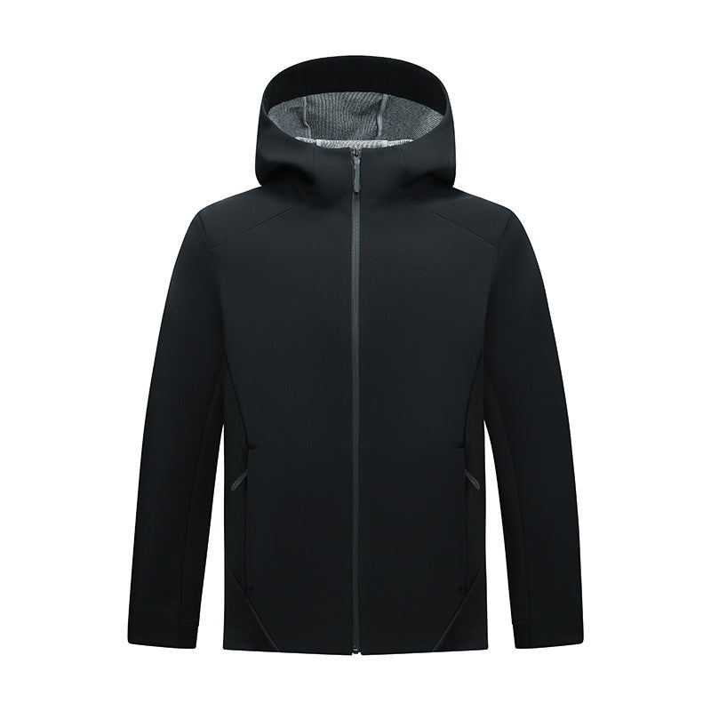 Damen Taillierte Softshelljacke mit Kapuze und Fleecefutter Echoarchiv