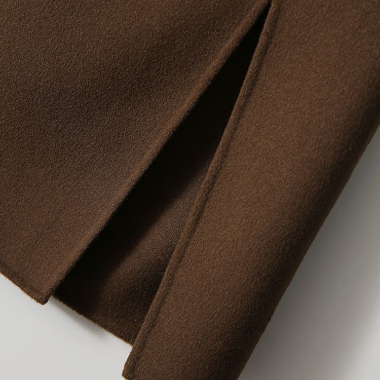 Damen Eleganter Bleistiftrock mit hohem Schlitz und tailliertem Schnitt Echoarchiv