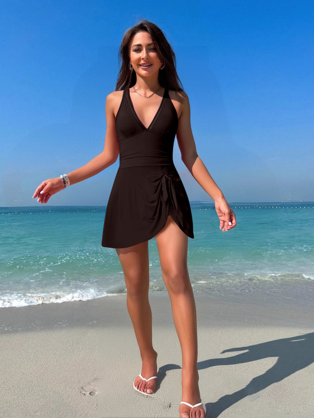 Damen Schwimmanzug mit Wickelrock Echo Archiv