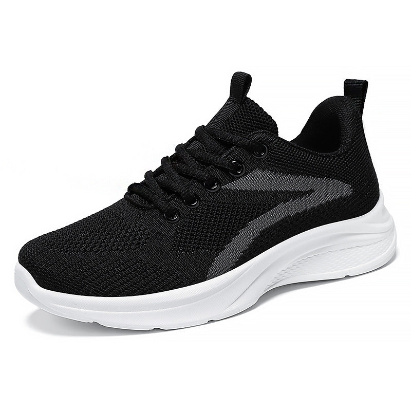 Damen nan atmungsaktive gestrickte Sneaker mit Memory-Schaum-Fußbett und stoßdämpfender EVA-Sohle Echo Archiv