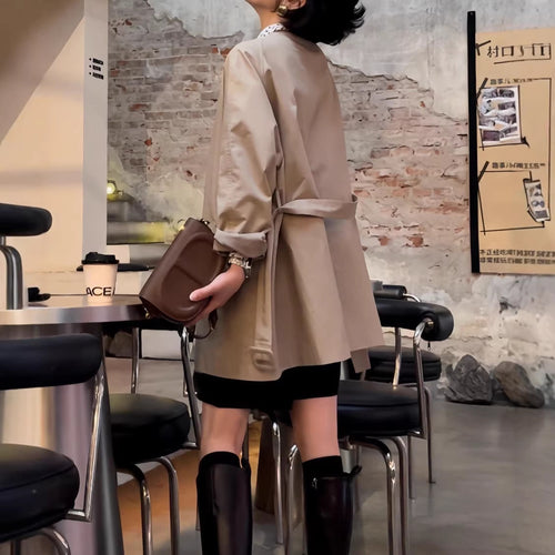 Damen Trendige und leichte Übergangsjacke Echoarchiv