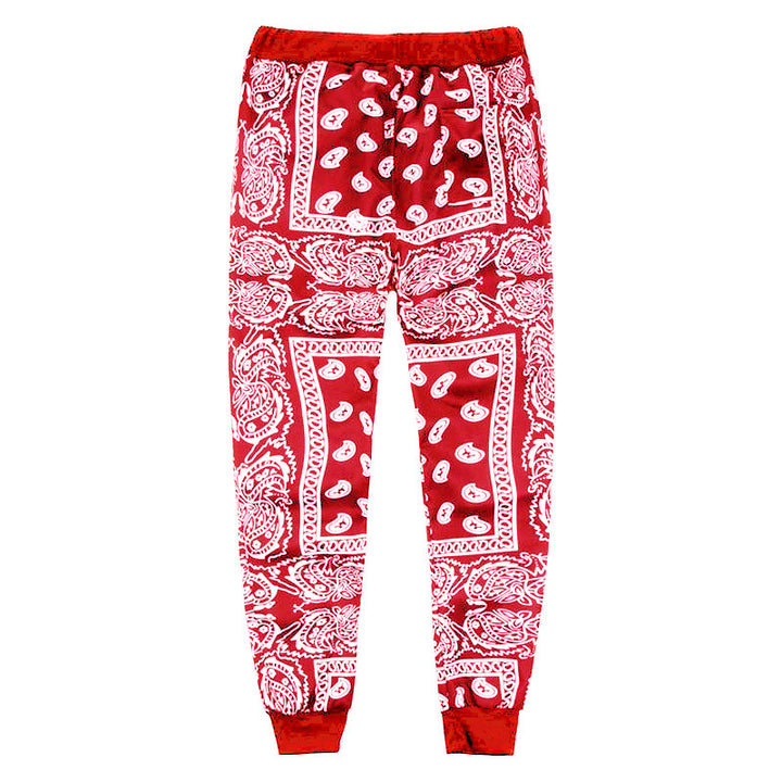 Herren bequeme Jogginghose mit trendigem Muster Echoarchiv