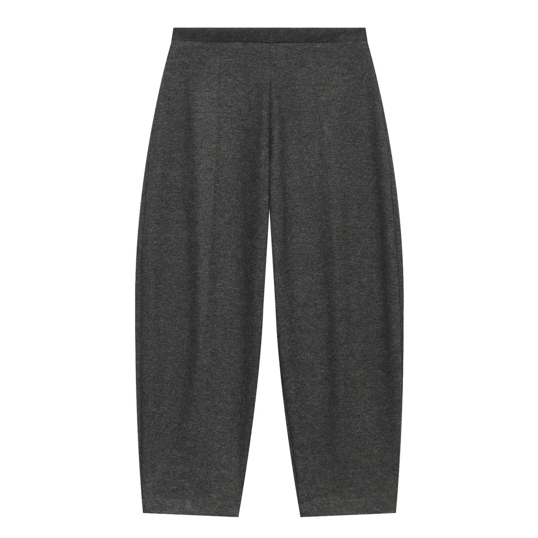 Damen Hochtaillierte konisch geschnittene Loungehose mit verdecktem Bund Echoarchiv
