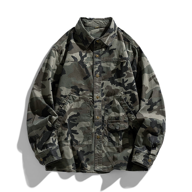 Herren Camouflage Freizeitjacke Echoarchiv