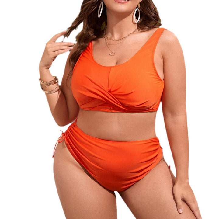Damen Bikini-Set mit anpassbarem Twist-Oberteil und hochgeschnittenen Unterteilen Echo Archiv