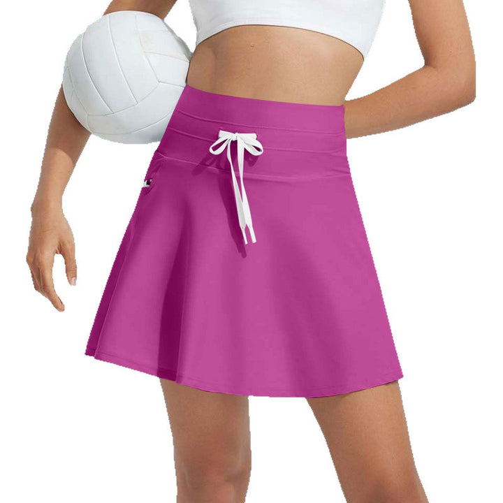 Damen Sportliche Badeskirt mit verstellbarem Taillenbund Echo Archiv