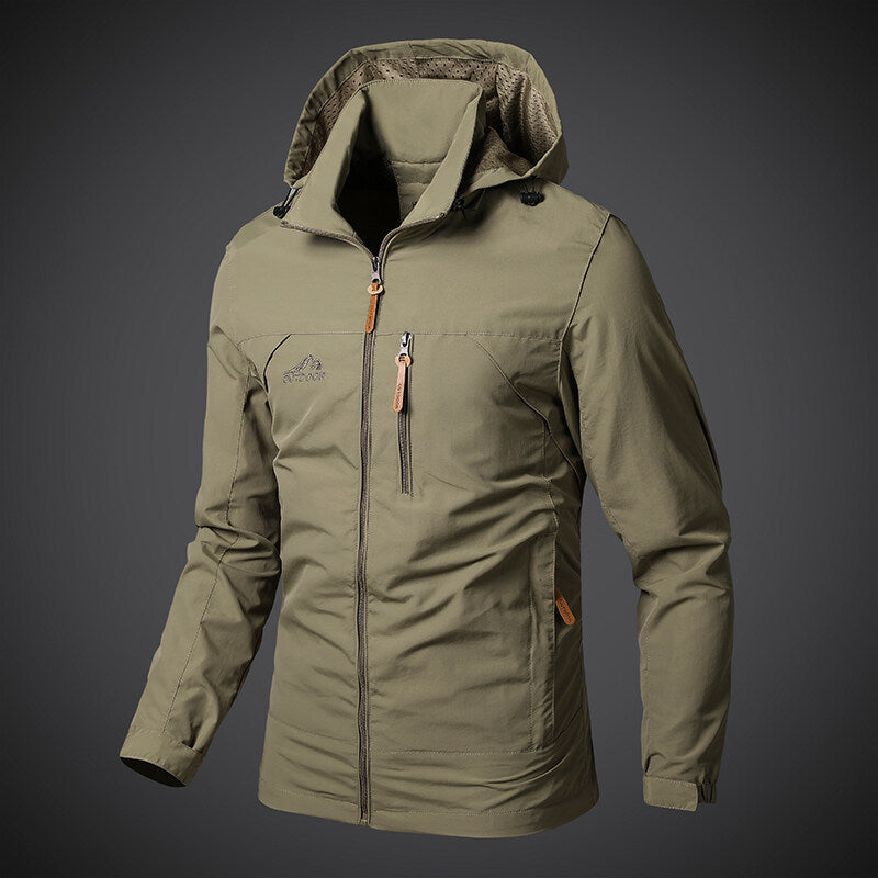 Herren leichte temperaturregulierende Jacke Echo Archiv