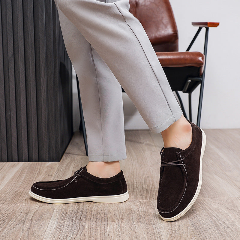 Herren Flexible Freizeitschuhe aus Veloursleder – Tavélo